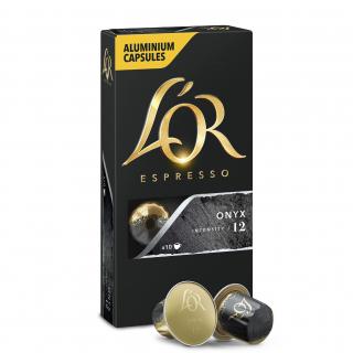 Nespresso - L'Or Espresso Onyx alumínium kapszula 10 adag