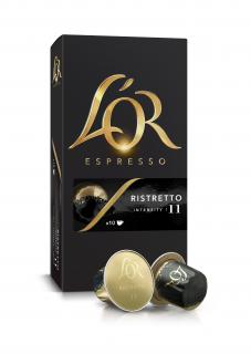 Nespresso - L'Or Espresso Ristretto alumínium kapszula 10 adag
