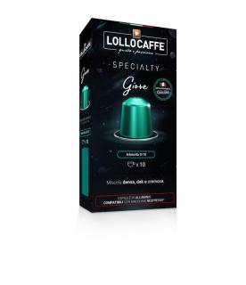 Nespresso - Lollo Caffé Giove Espresso koffeinmentes alumínium kapszula 10 adag