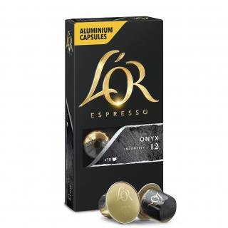 Nespresso - LOr Espresso Onyx alumínium kapszula 10 adag