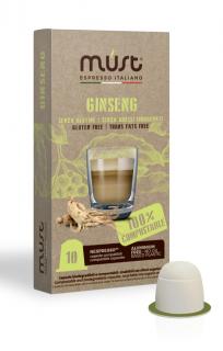 Nespresso - Must Ginseng komposztálható kapszula 10 adag