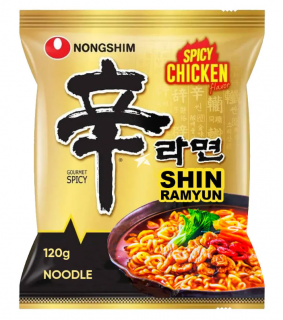 Nongshim Shin Ramyun fűszeres csirke, extra csípős 120g