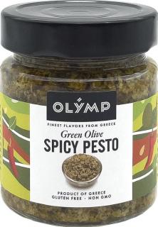 Olymp fűszeres zöld olíva pesto 180 g