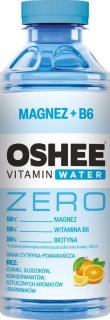 OSHEE vitaminos víz Magnézium+B6 ZERO 555 ml