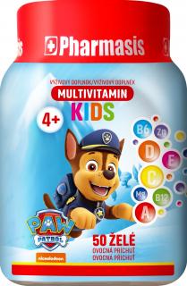 Pharmasis MULTIVITAMIN KIDS Paw Patrol Paw patrol zselé gyerekeknek, kék 250 g