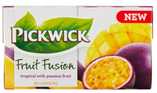 Pickwick Fruit Fusion tea Trópusi gyümölcs golgotagyümölccsel 20x1,75g