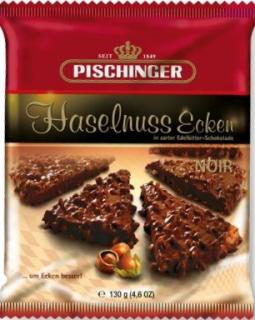 Pischinger mogyorós tricorns étcsokoládéban 130 g