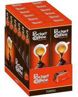 Pocket Coffee Ferrero 62,5 g x 12 db