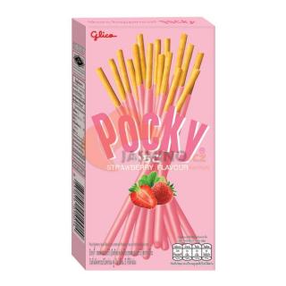 Pocky Glico eper rúd búza 45g