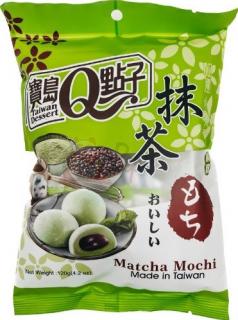 Qmochi japán sütemények matcha ízzel 120 g