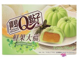 Qmochi japán sütemények sárgadinnye ízzel 210g