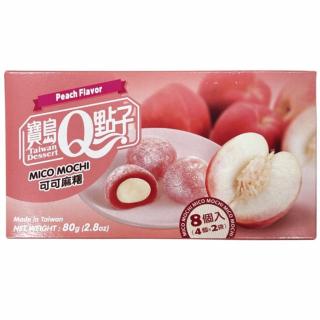 Qmochi japán süti barack ízzel 80g