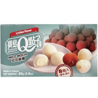 Qmochi japán süti licsi ízzel 80g