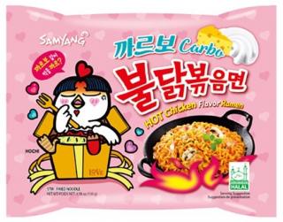 Samyang Ramen forró csirke carbonara 130g