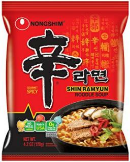 Shin Ramyun forró instant tésztaleves 120g