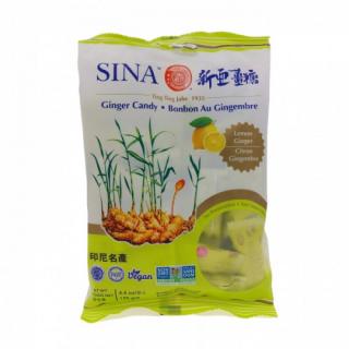 Sina Ginger Lemon rágós gyömbéres cukorka 125 g