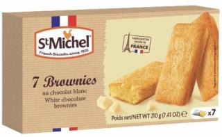 St. Michel 7 Brownies fehér csokis 210 g