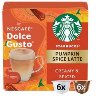 STARBUCKS NESCAFE DOLCE GUSTO TÖK FŰSZER LATTE 6+6 kapszula LIMITÁLT KIADÁS