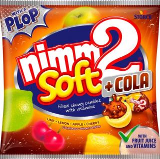 Storck Nimm2 Soft Fruit és Cola Plop 90 g