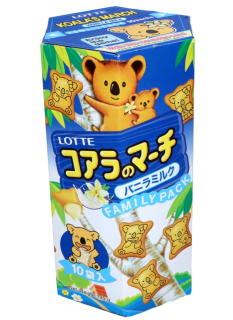 Süti KOALAS Vanilla Milk Lotte csomag 195g