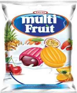 Tayas Multi Fruit tejcukorkák gyümölcslével 1kg