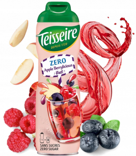 Teisseire szirup Apple Berrylicious Blast Zero 0% 0,6l