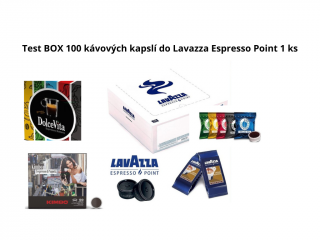 Teszt BOX 100 kávékapszula Lavazza Espresso Pointhoz 1 db