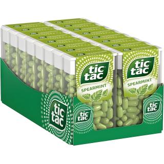 Tic Tac Spearmint Maxi Pack 24x18g