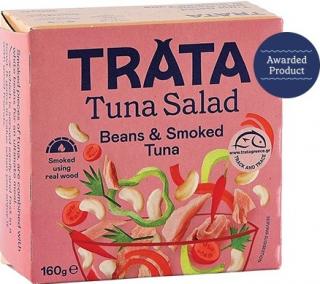 TRATA Saláta füstölt tonhalral és babbal 160 g