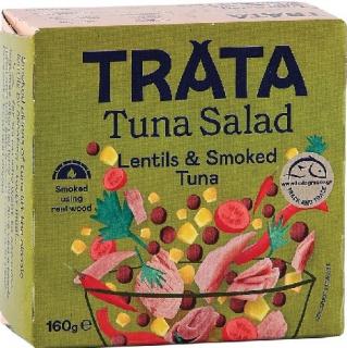 TRATA saláta füstölt tonhalral és lencsével 160 g