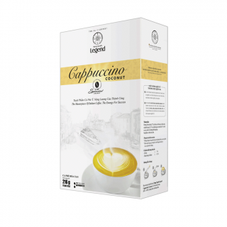 Trung Nguyen Cappuccino Coconut instant vietnámi kávé 216 g