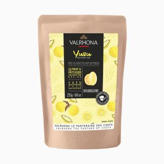 Valrhona Feves fehér csokoládé inspiráció Yuzu 100%-ban természetes íz és szín 250g