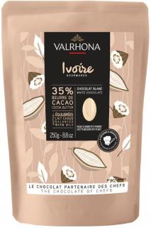 Valrhona Ivoire Gourmands 35% fehércsoki 250 g