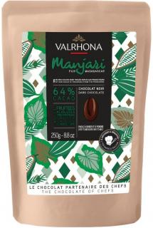 Valrhona Manjari Pur Madagascar Chocolat Noir 64% 250 g