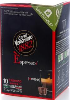 Vergnano Cremoso kávékapszula Nespresso®-hoz 10 db