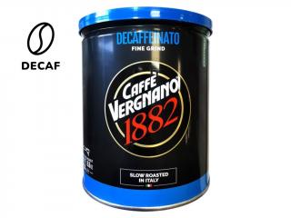 Vergnano Decaf Konzerv koffeinmentes őrölt kávé 250 g