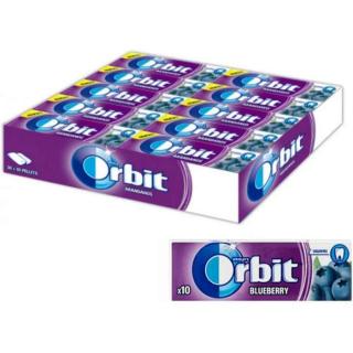 Wrigley's Orbit Blueberry Chews 30 db x 14g kartondoboz