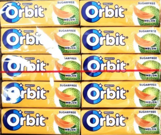 Wrigley's Orbit dinnye rágók 30 db x 14 g karton