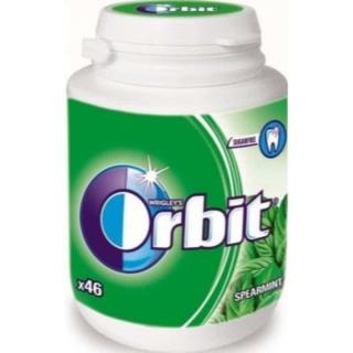 Wrigley's Orbit Orbit Spearmint Green drazsé doboz 64g