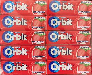 Wrigley's Orbit Strawberry Chews 30 db x 14g Karton