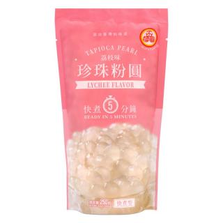 Wu Fu Yuan fehér licsi tápióka golyók 250g