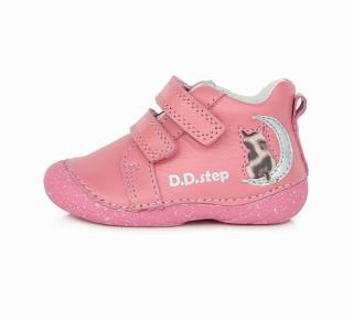 D.D.step "első lépés" lány gyerekcipő rózsaszín cicás