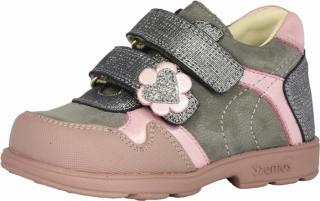 Szamos szürke-rózsaszín szupinált lány cipő