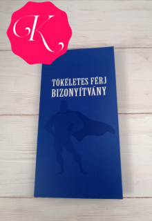 Tökéletes férj bizonyítvány