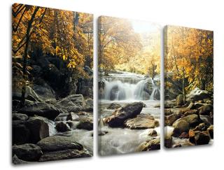 Fali festmény WATERFALLS XOBVO004E30 90X60 cm