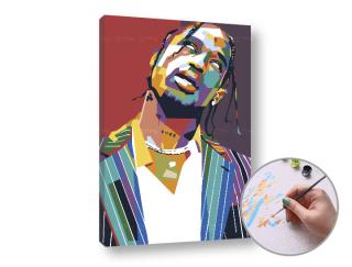 Festés számok szerint TRAVIS SCOTT - Level Starter  (kifestő)