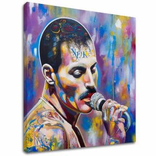 Kép FREDDIE MERCURY - Legenda a reflektorfényben | 100% eredeti akril festett kép