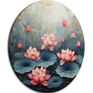 Kerek festmények akrillal Blossoming Mystery | different dimensions