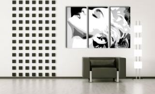 Kézzel festett POP ART festmény MADONNA 120x80 cm 120x80 cm