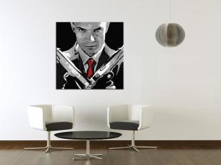 Kézzel festett vászonképek POP Art HITMAN  hit2  (POP ART)